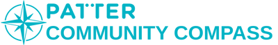 Patter Compass Logo V1 - Teal (2160 x 360)-1